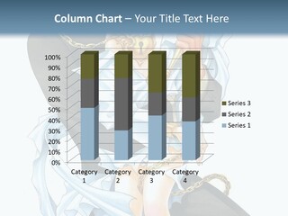 A Man And A Woman Are Holding Each Other PowerPoint Template