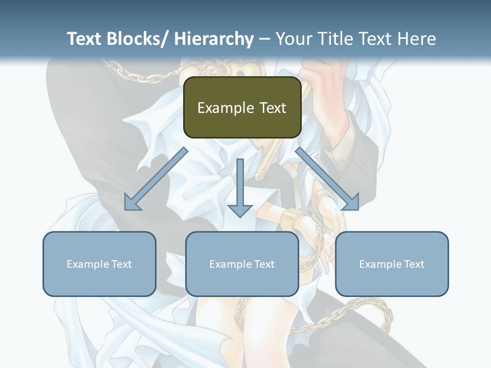 A Man And A Woman Are Holding Each Other PowerPoint Template