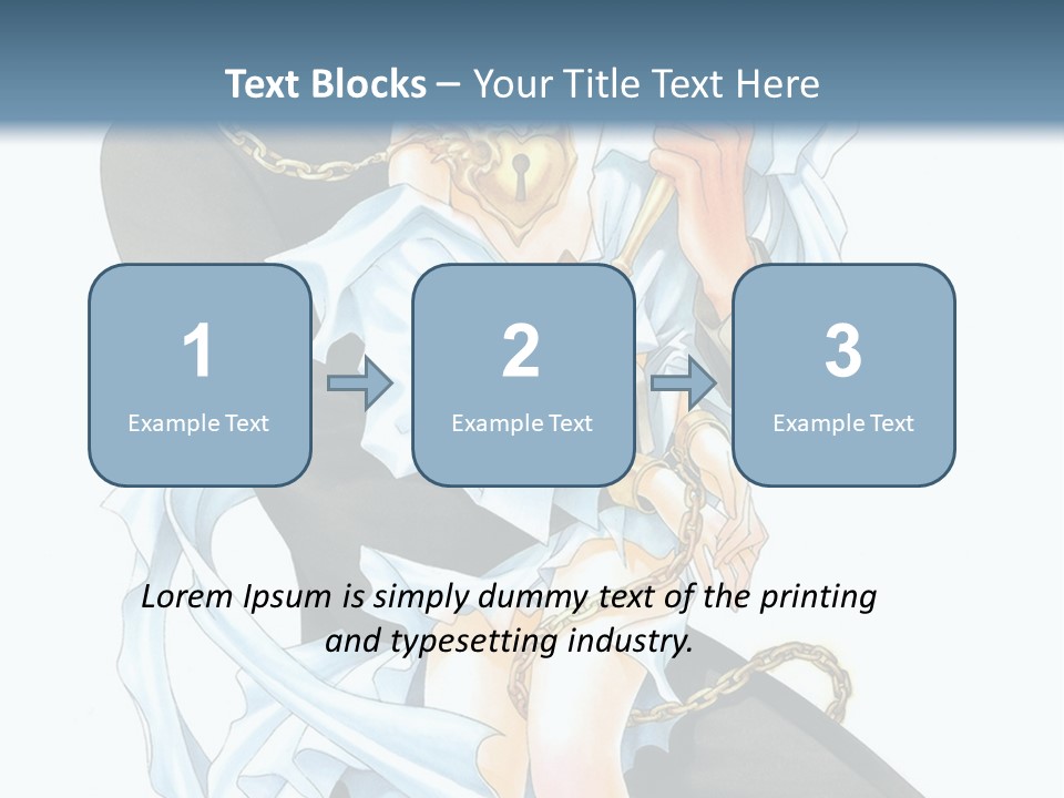 A Man And A Woman Are Holding Each Other PowerPoint Template