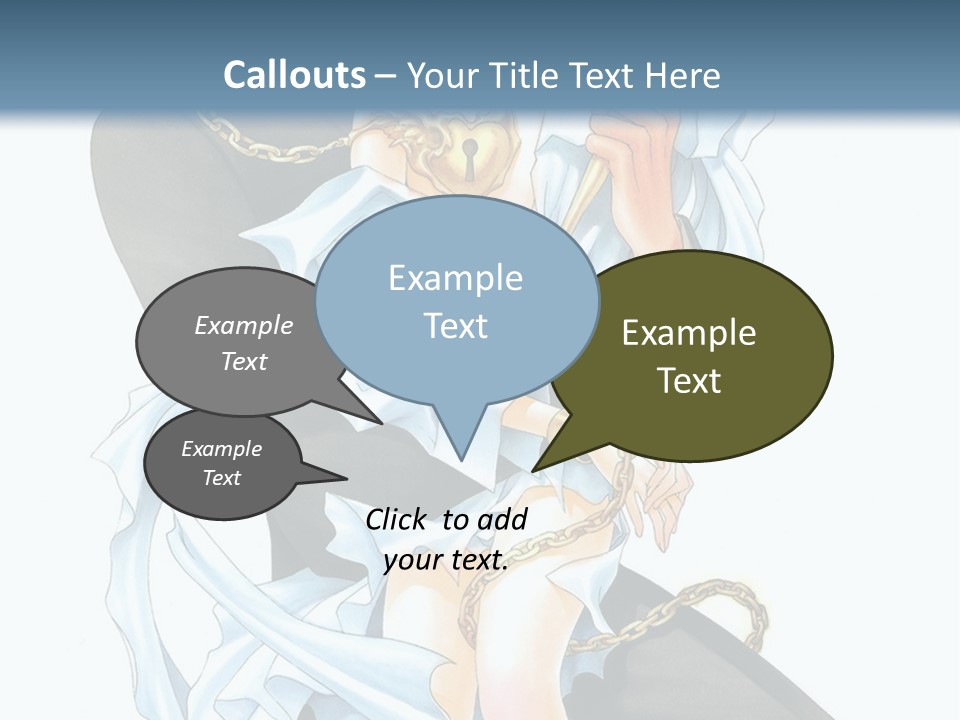 A Man And A Woman Are Holding Each Other PowerPoint Template