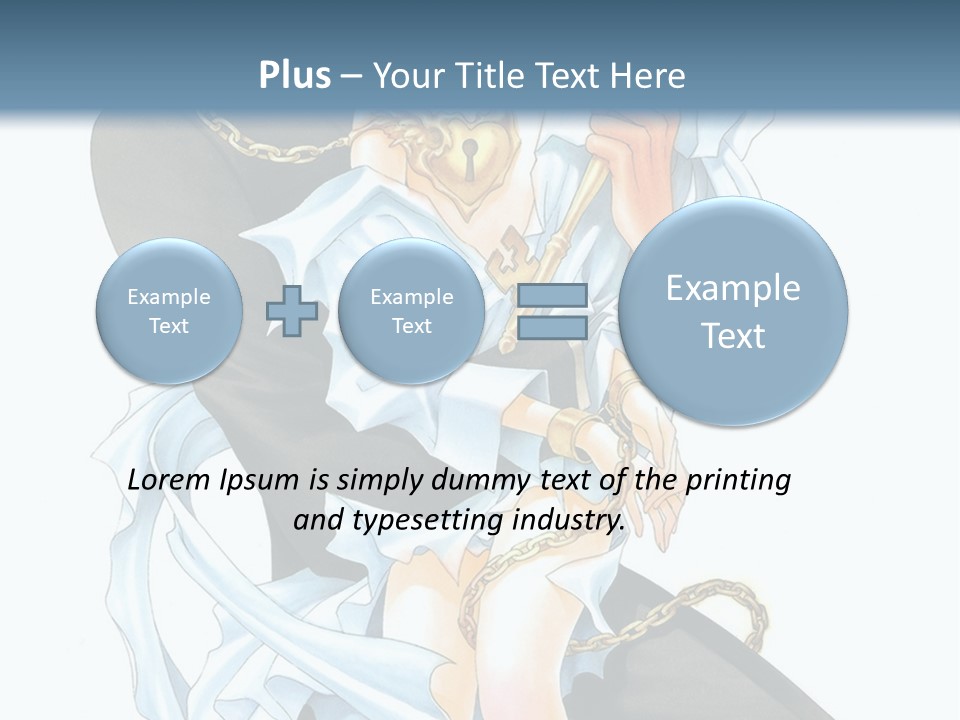 A Man And A Woman Are Holding Each Other PowerPoint Template