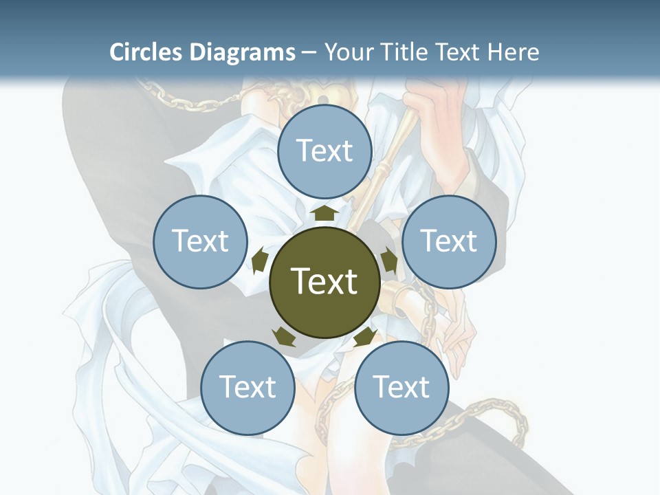 A Man And A Woman Are Holding Each Other PowerPoint Template