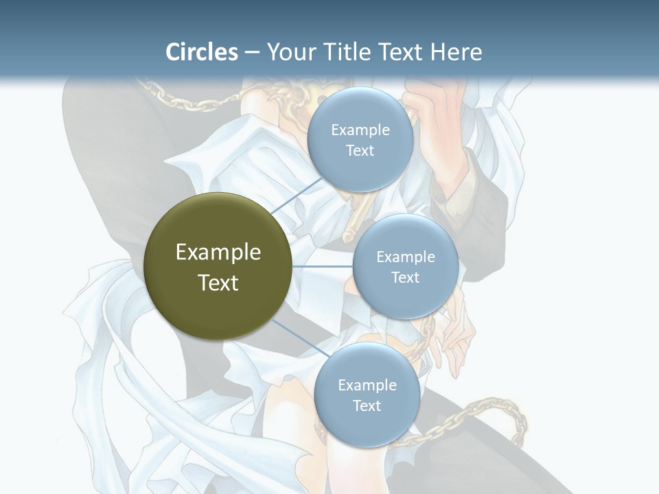 A Man And A Woman Are Holding Each Other PowerPoint Template