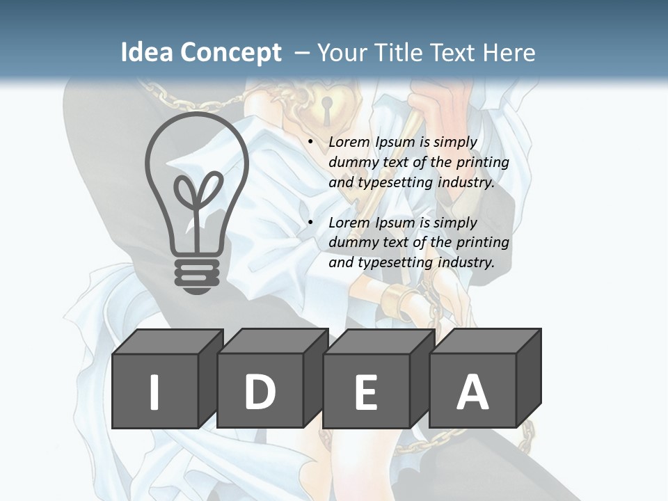 A Man And A Woman Are Holding Each Other PowerPoint Template