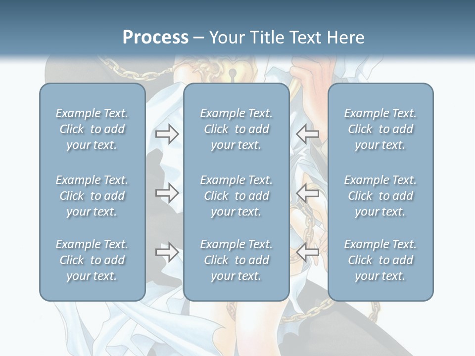 A Man And A Woman Are Holding Each Other PowerPoint Template