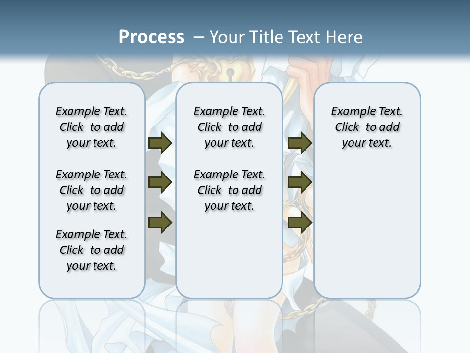 A Man And A Woman Are Holding Each Other PowerPoint Template