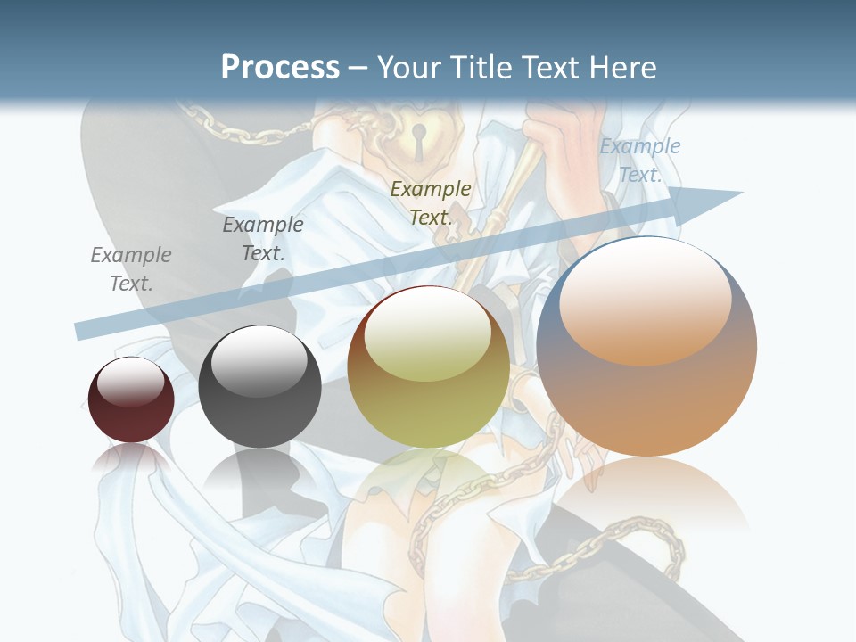 A Man And A Woman Are Holding Each Other PowerPoint Template