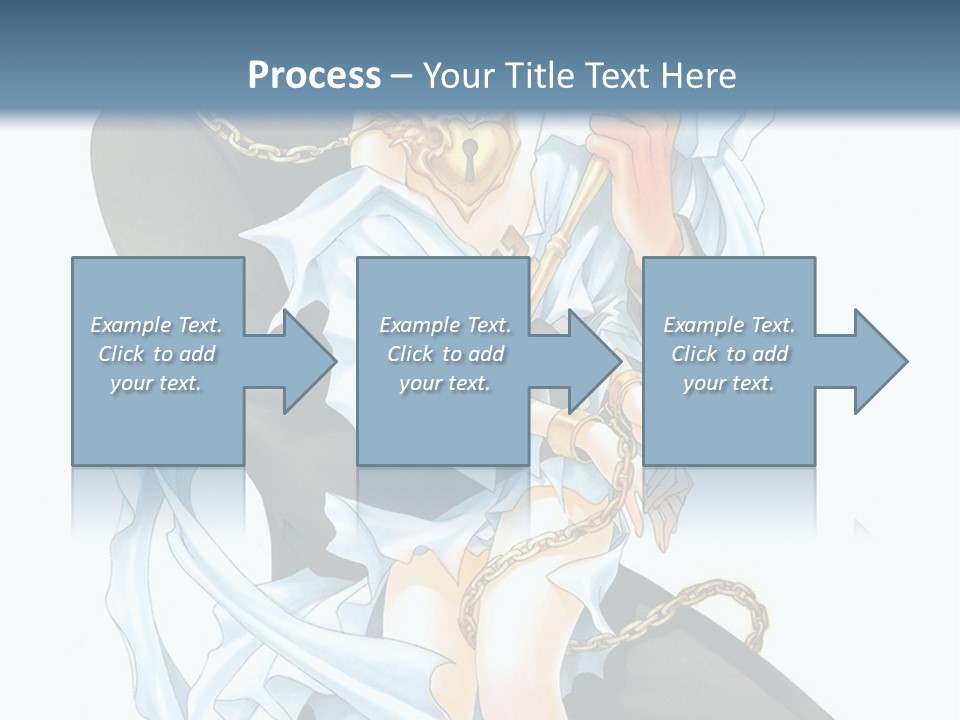 A Man And A Woman Are Holding Each Other PowerPoint Template