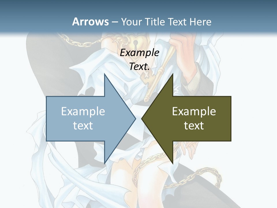 A Man And A Woman Are Holding Each Other PowerPoint Template