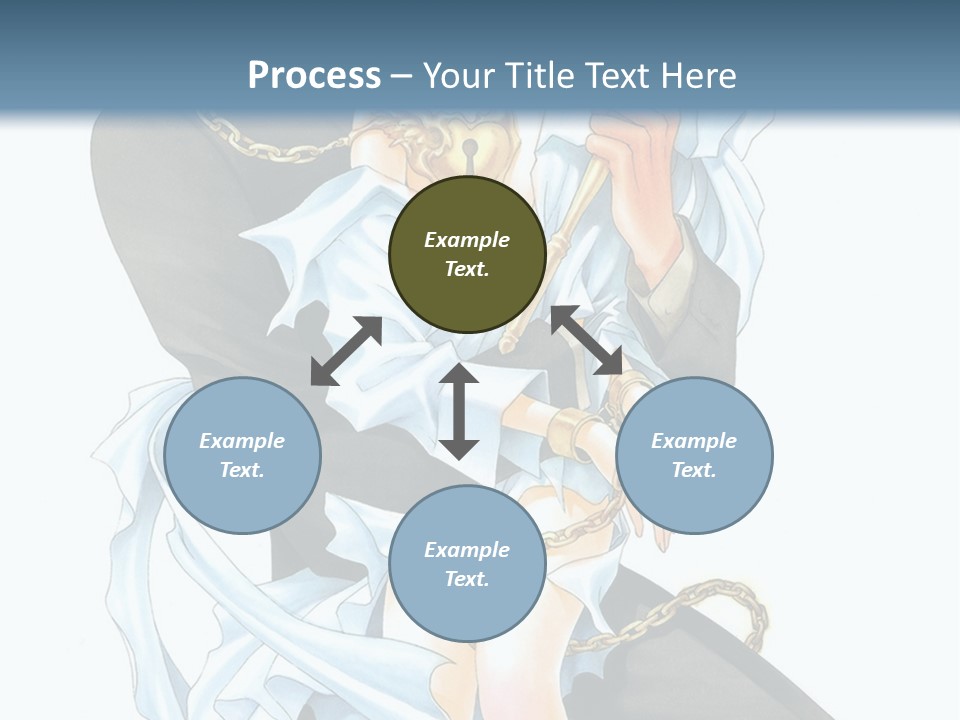 A Man And A Woman Are Holding Each Other PowerPoint Template