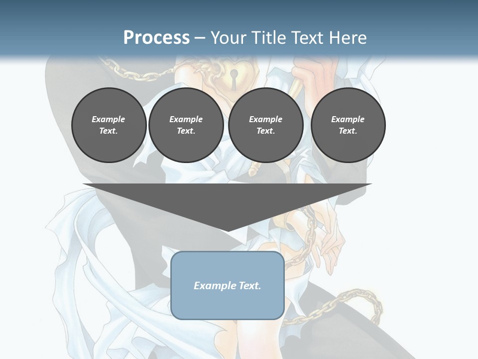 A Man And A Woman Are Holding Each Other PowerPoint Template