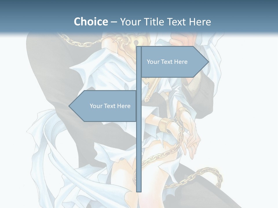 A Man And A Woman Are Holding Each Other PowerPoint Template