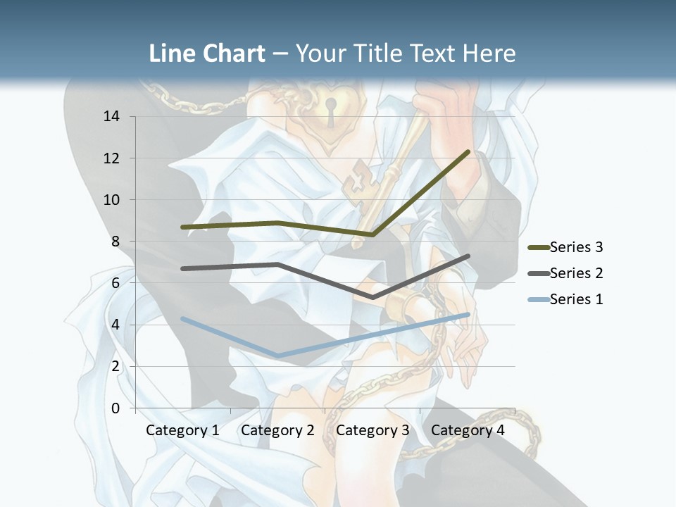 A Man And A Woman Are Holding Each Other PowerPoint Template