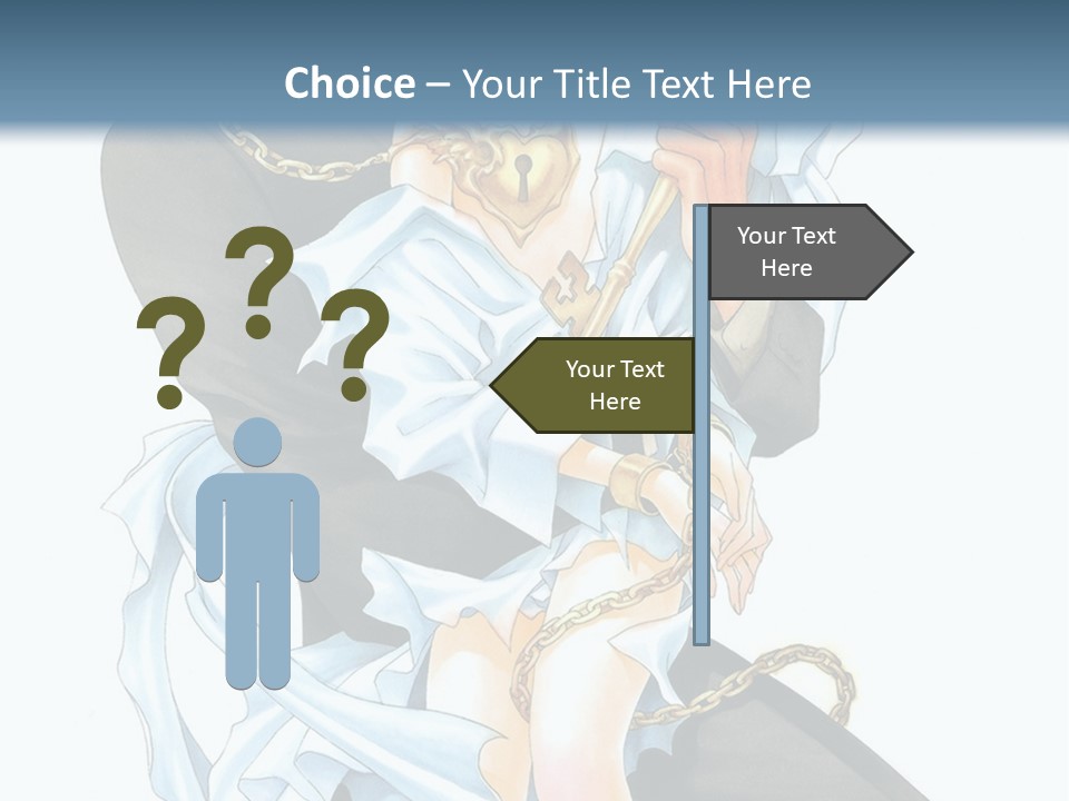 A Man And A Woman Are Holding Each Other PowerPoint Template