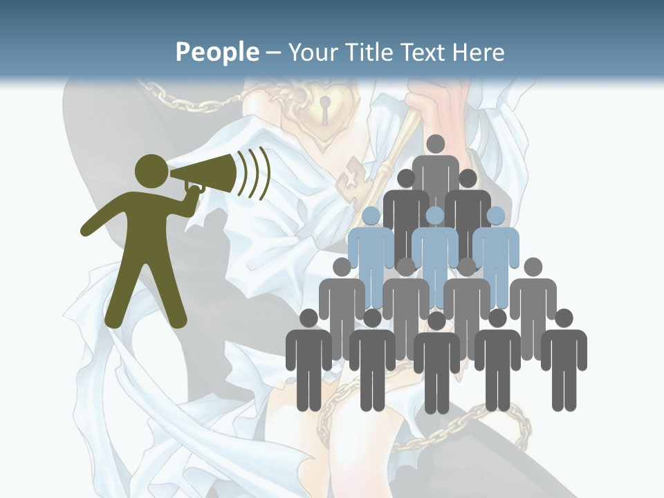 A Man And A Woman Are Holding Each Other PowerPoint Template