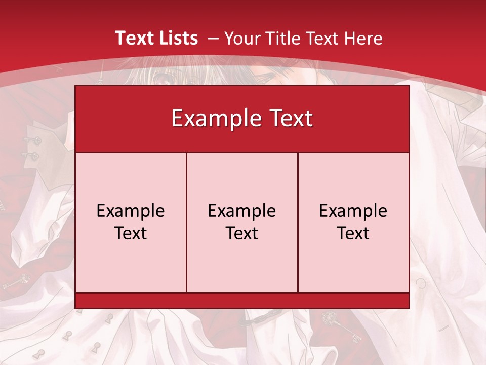 A Couple Of People Are Standing Together In Front Of A Red Background PowerPoint Template