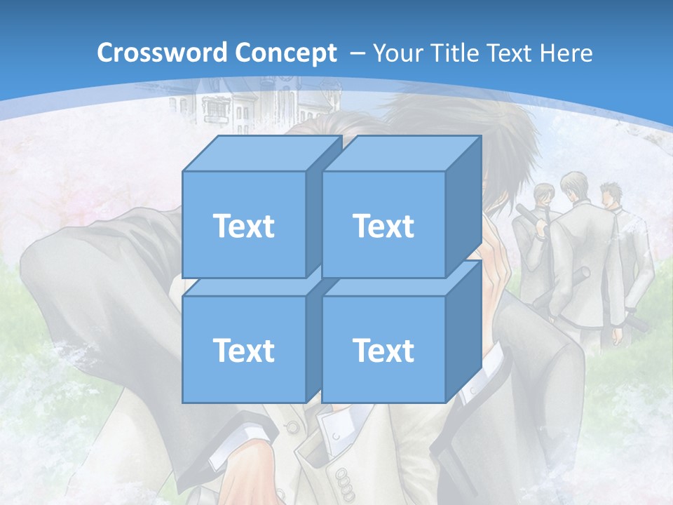 A Couple Of People That Are Hugging Each Other PowerPoint Template