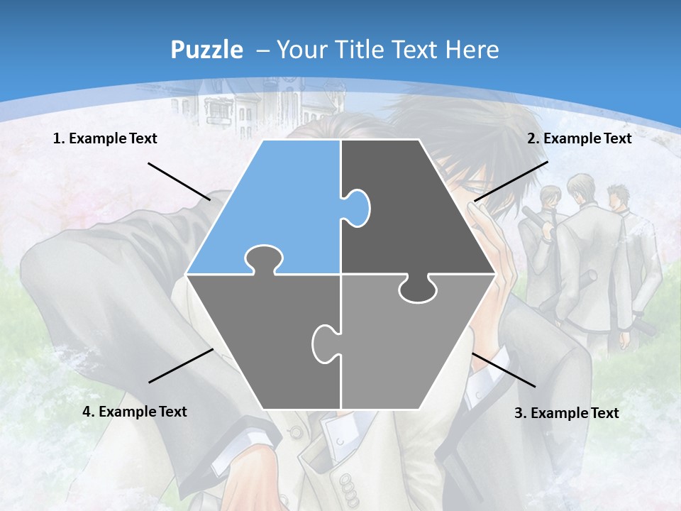 A Couple Of People That Are Hugging Each Other PowerPoint Template