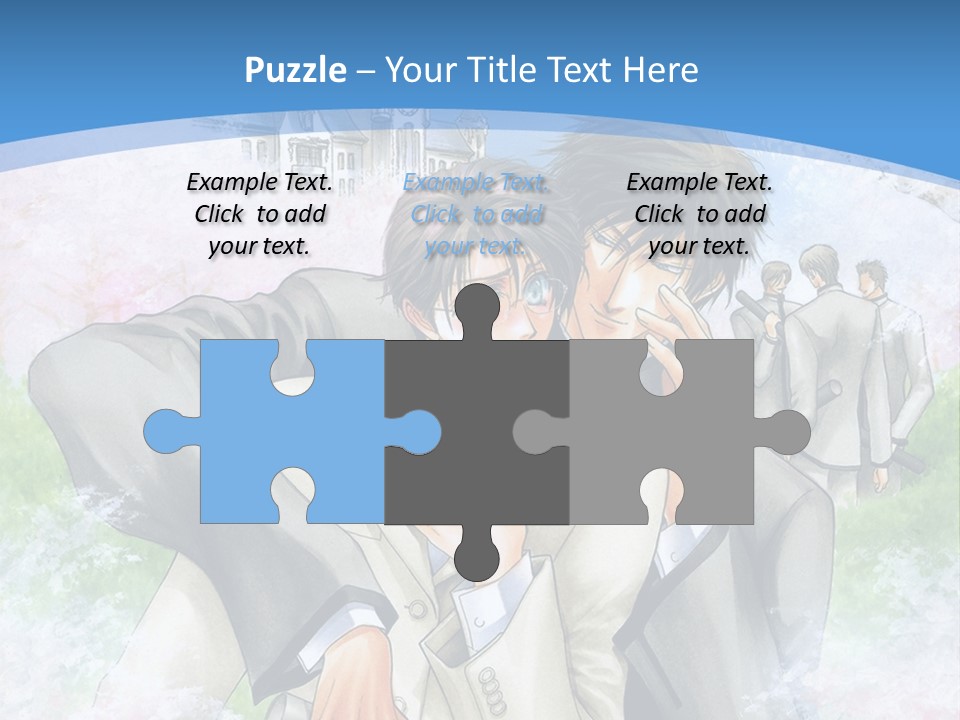 A Couple Of People That Are Hugging Each Other PowerPoint Template