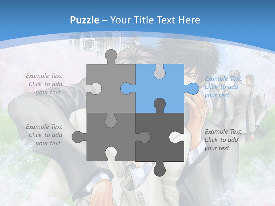 A Couple Of People That Are Hugging Each Other PowerPoint Template