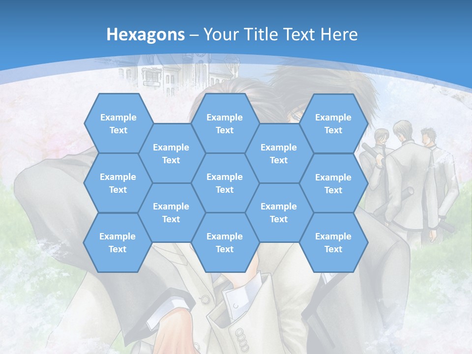 A Couple Of People That Are Hugging Each Other PowerPoint Template