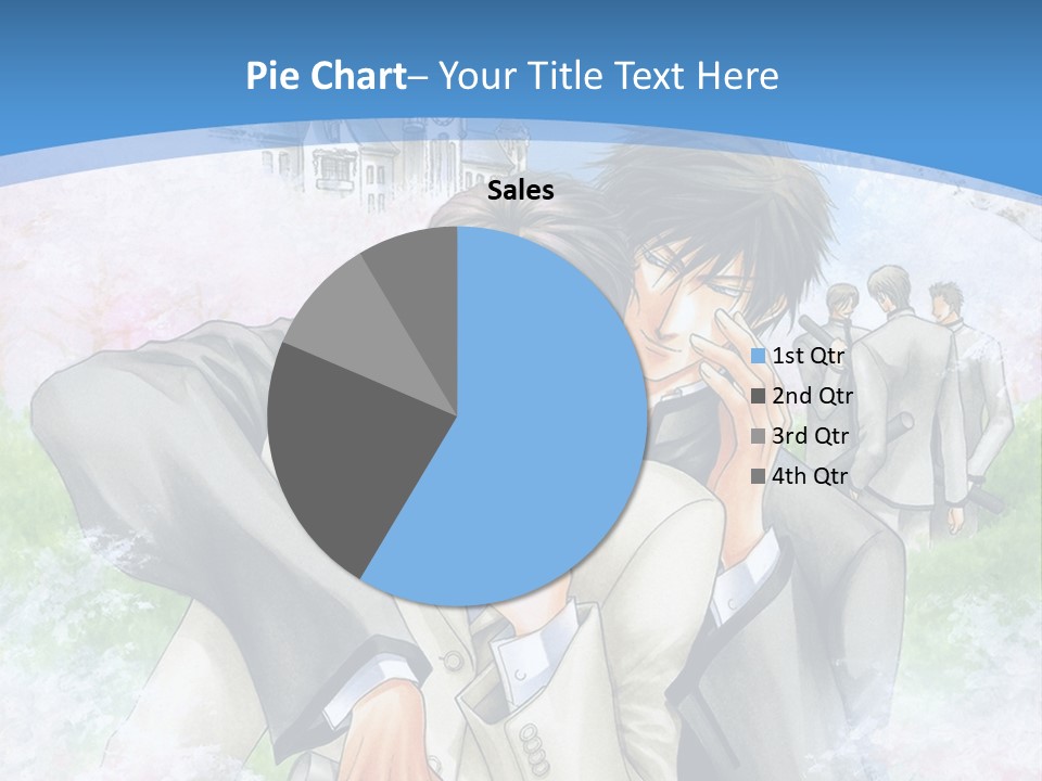 A Couple Of People That Are Hugging Each Other PowerPoint Template