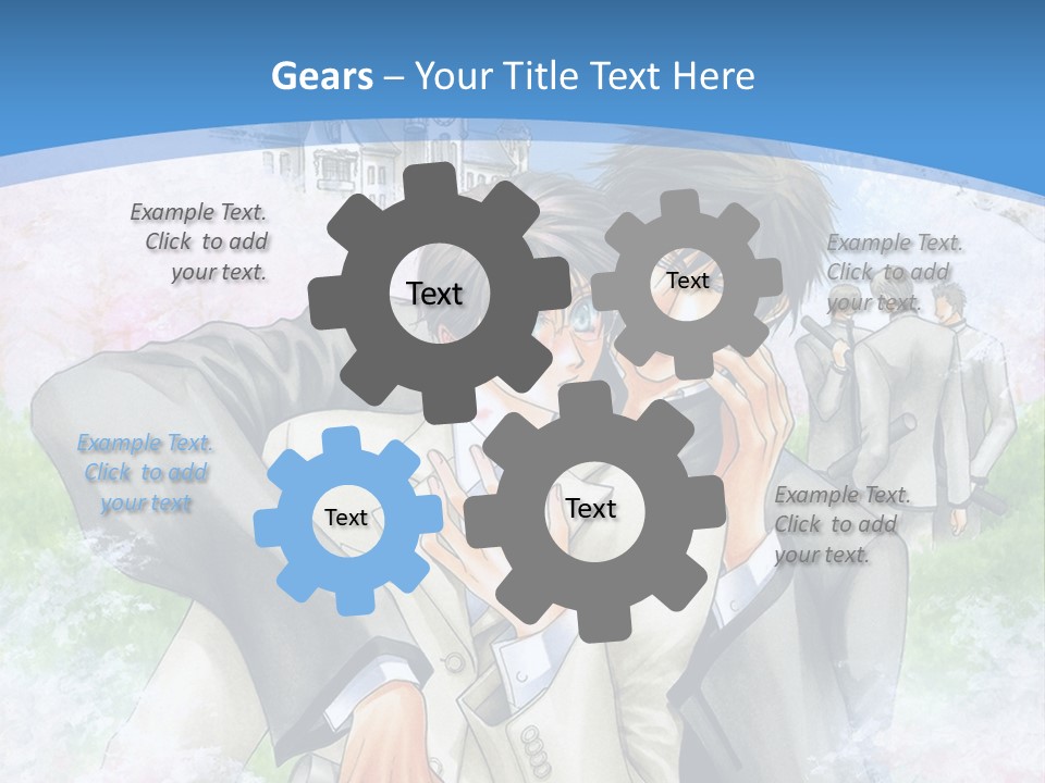 A Couple Of People That Are Hugging Each Other PowerPoint Template