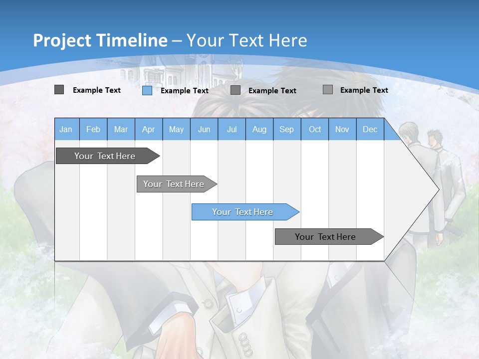 A Couple Of People That Are Hugging Each Other PowerPoint Template