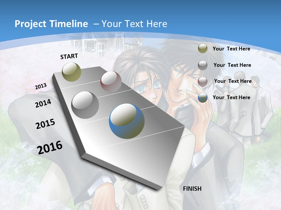 A Couple Of People That Are Hugging Each Other PowerPoint Template