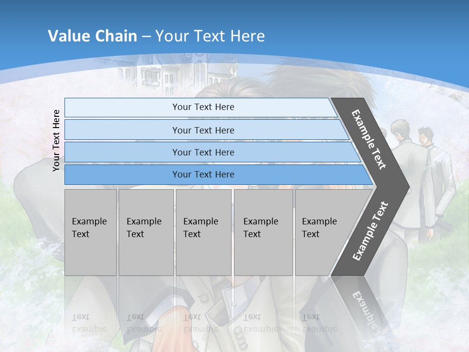 A Couple Of People That Are Hugging Each Other PowerPoint Template