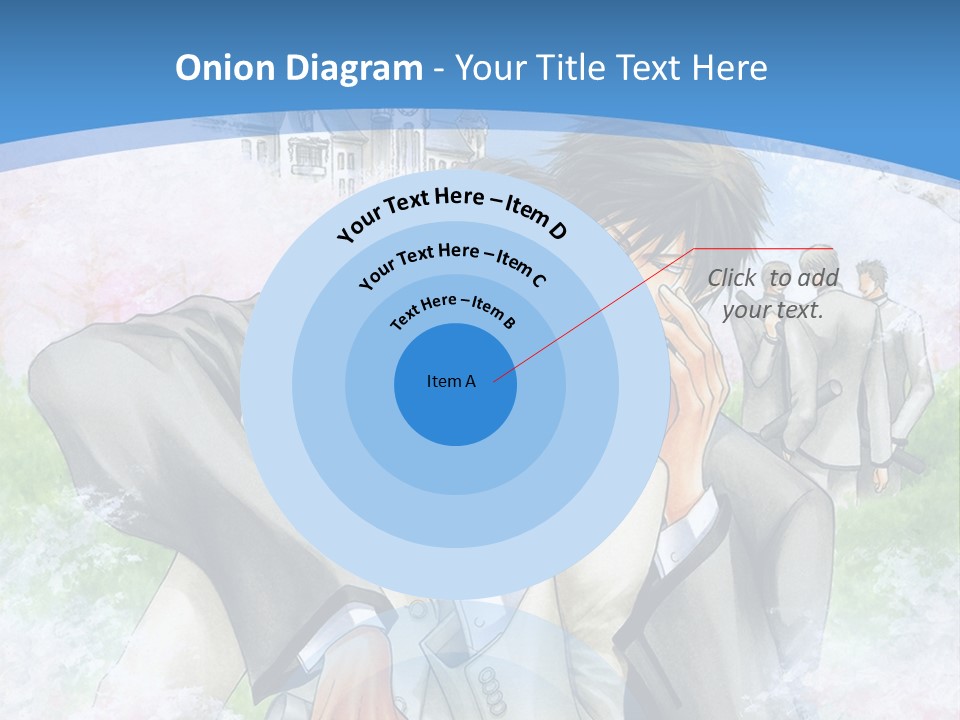 A Couple Of People That Are Hugging Each Other PowerPoint Template