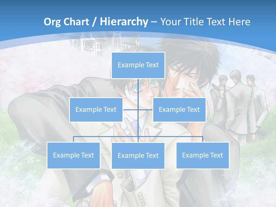 A Couple Of People That Are Hugging Each Other PowerPoint Template