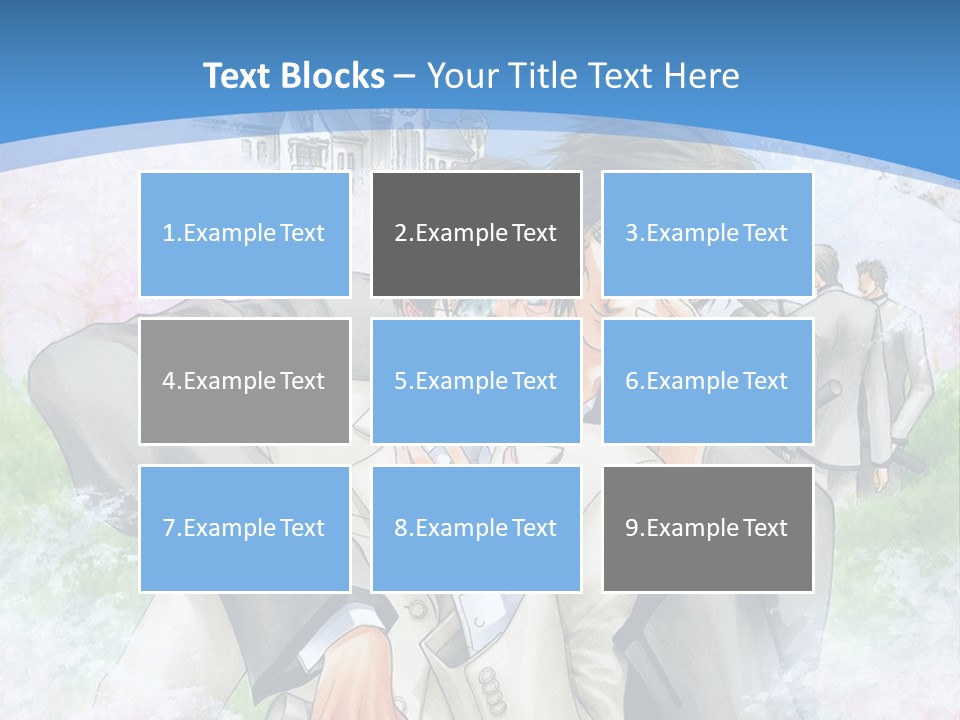 A Couple Of People That Are Hugging Each Other PowerPoint Template