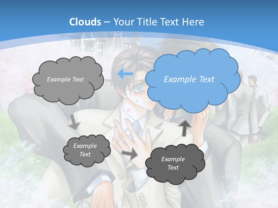 A Couple Of People That Are Hugging Each Other PowerPoint Template