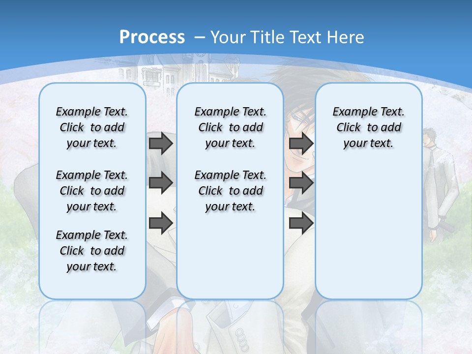 A Couple Of People That Are Hugging Each Other PowerPoint Template
