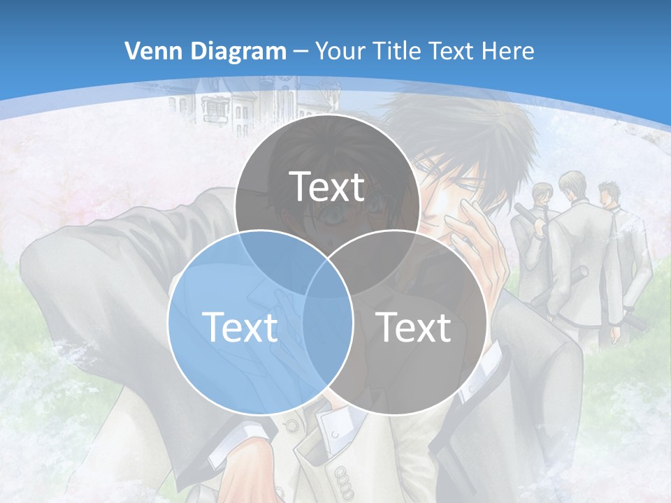 A Couple Of People That Are Hugging Each Other PowerPoint Template