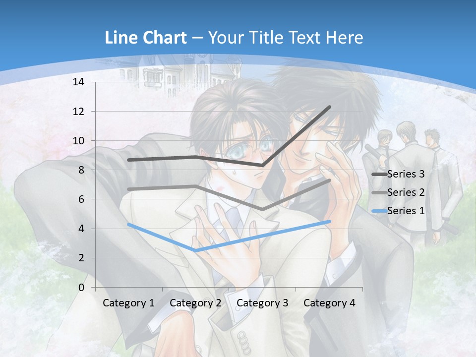 A Couple Of People That Are Hugging Each Other PowerPoint Template