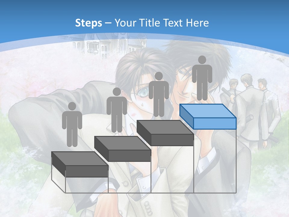 A Couple Of People That Are Hugging Each Other PowerPoint Template