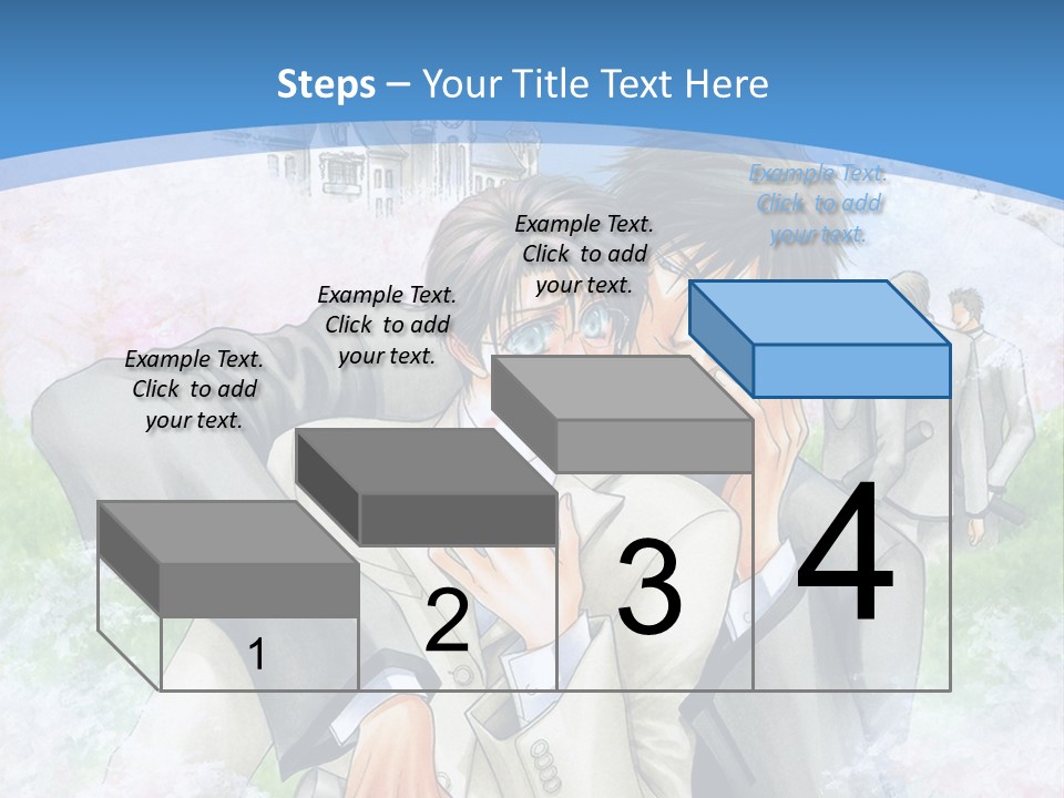 A Couple Of People That Are Hugging Each Other PowerPoint Template