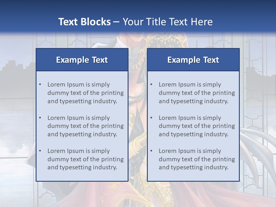 A Man And Woman In A Wedding Dress Powerpoint Template PowerPoint Template