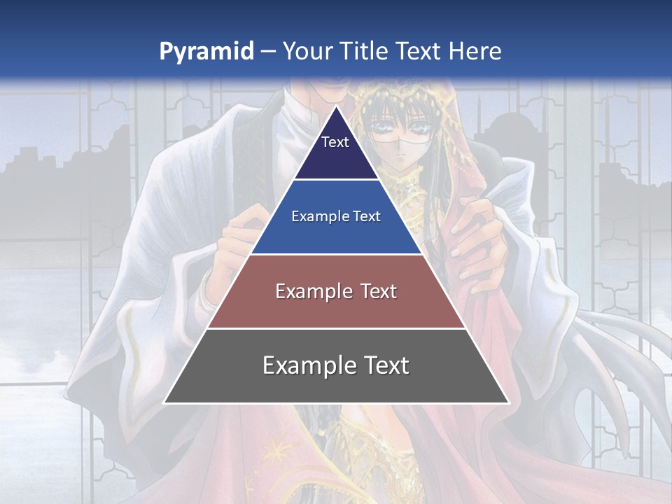 A Man And Woman In A Wedding Dress Powerpoint Template PowerPoint Template