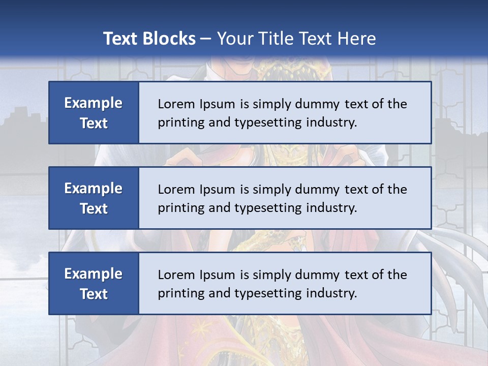 A Man And Woman In A Wedding Dress Powerpoint Template PowerPoint Template