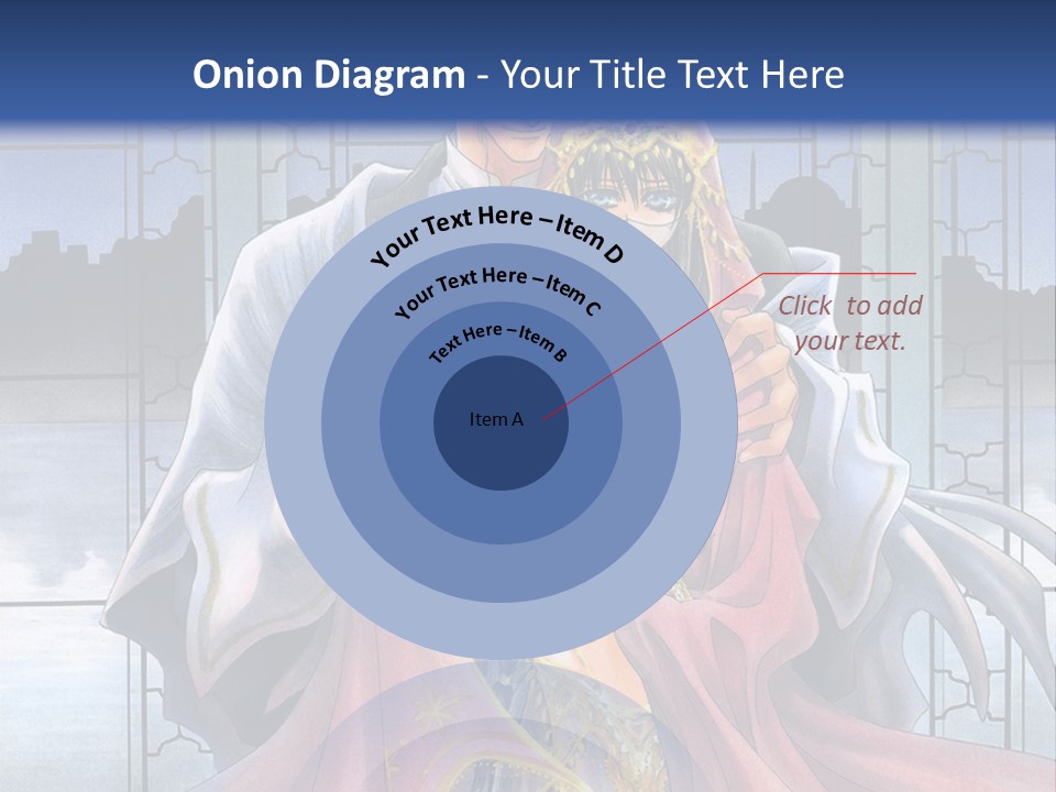 A Man And Woman In A Wedding Dress Powerpoint Template PowerPoint Template