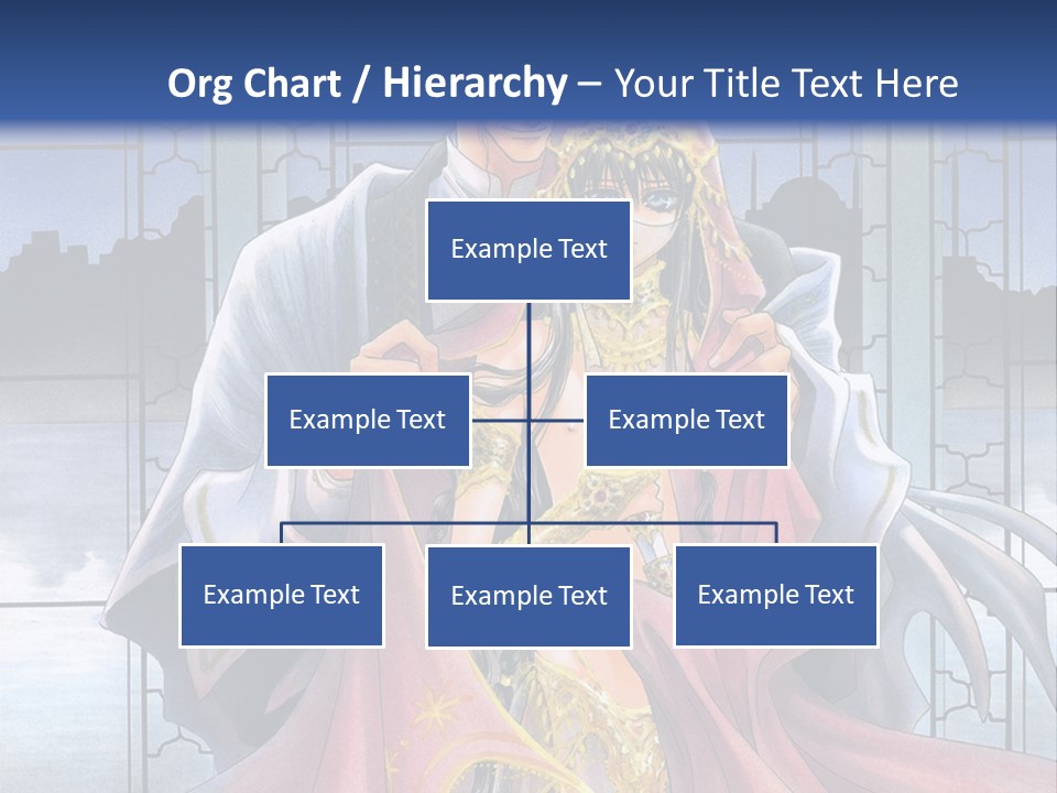 A Man And Woman In A Wedding Dress Powerpoint Template PowerPoint Template