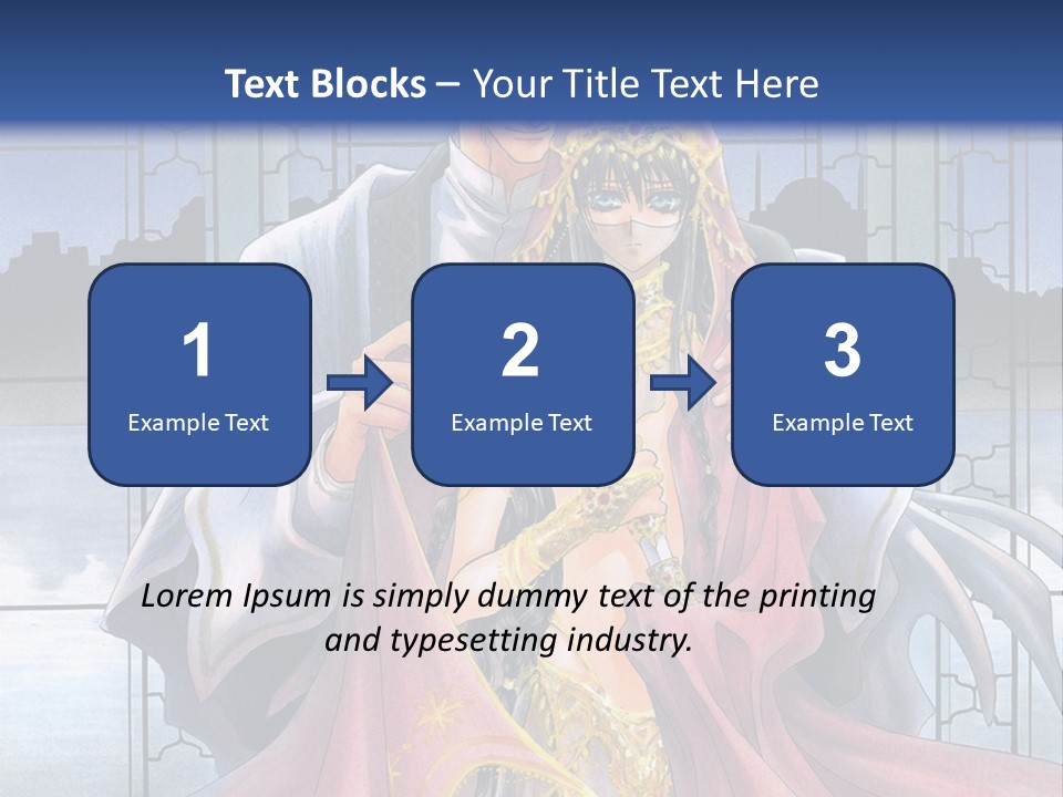 A Man And Woman In A Wedding Dress Powerpoint Template PowerPoint Template