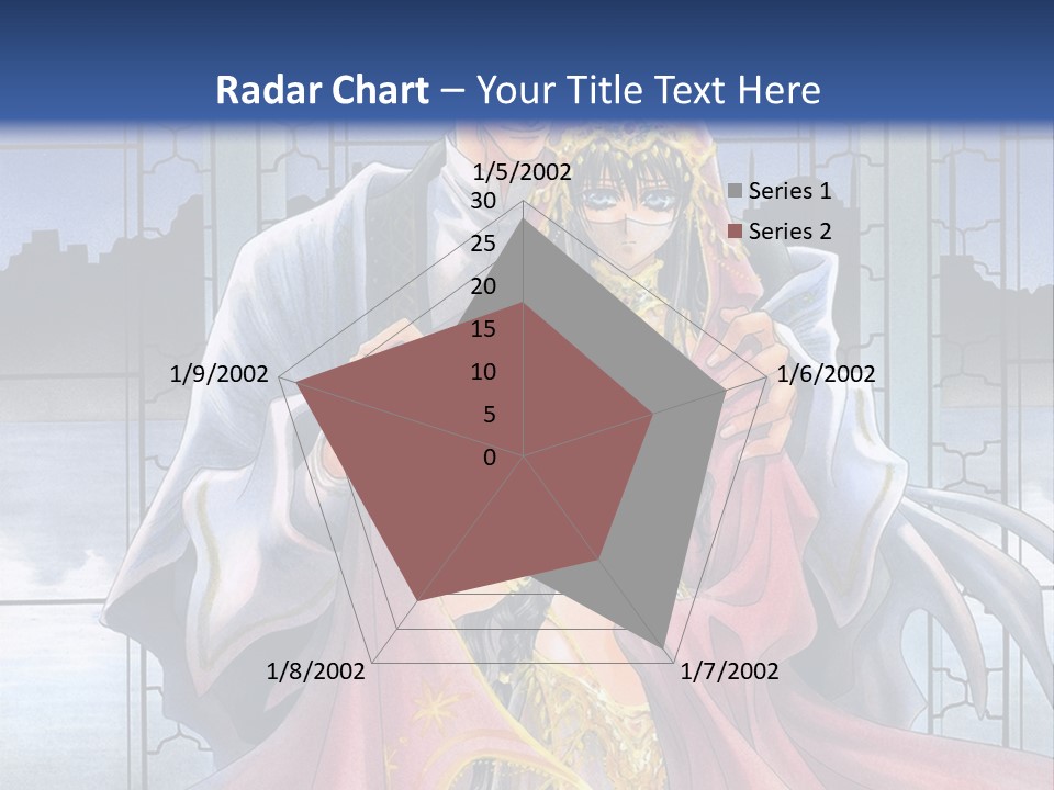A Man And Woman In A Wedding Dress Powerpoint Template PowerPoint Template