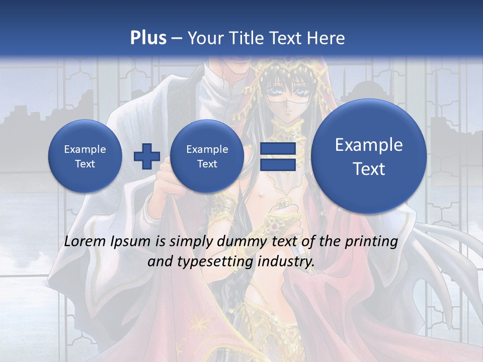 A Man And Woman In A Wedding Dress Powerpoint Template PowerPoint Template