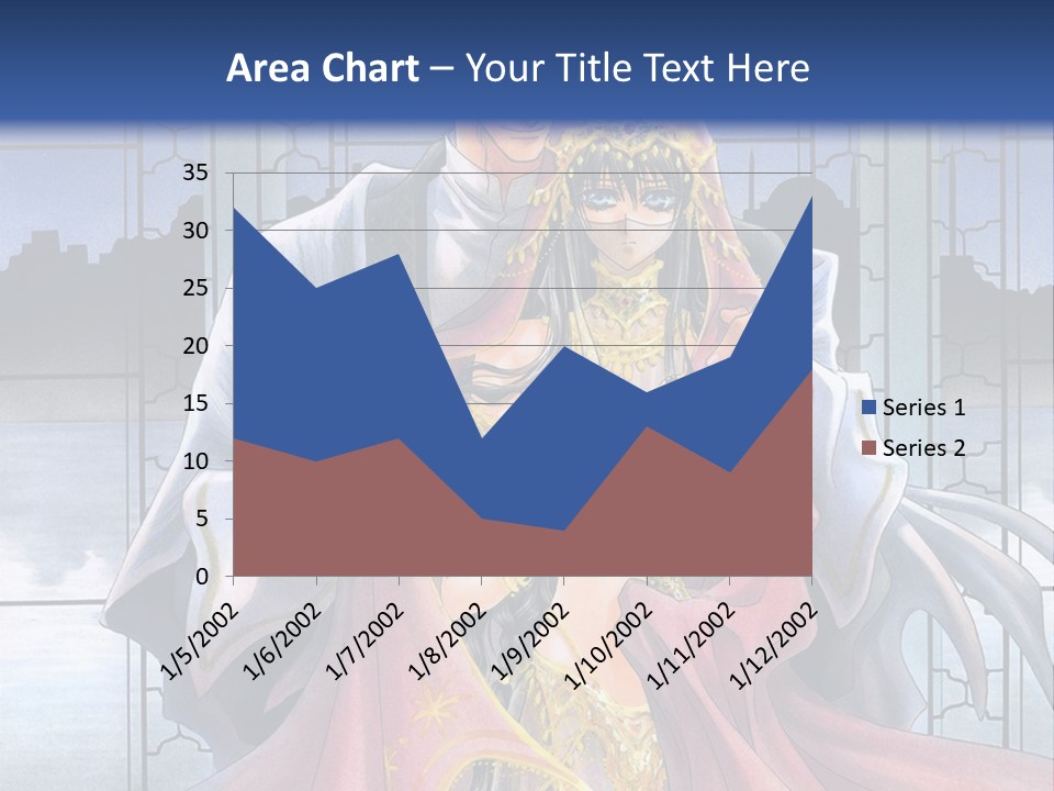 A Man And Woman In A Wedding Dress Powerpoint Template PowerPoint Template