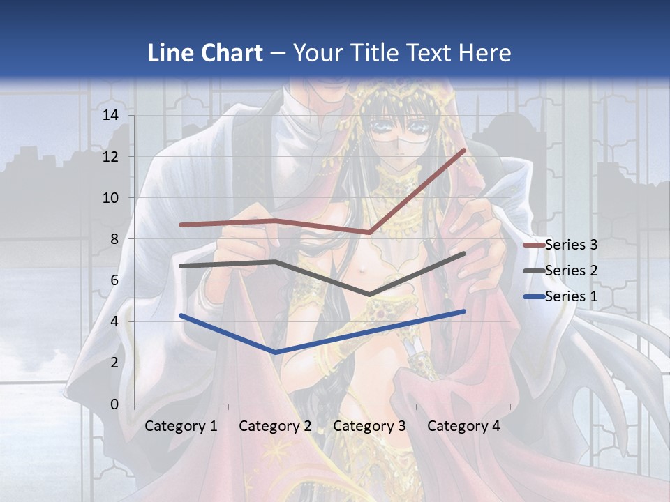 A Man And Woman In A Wedding Dress Powerpoint Template PowerPoint Template