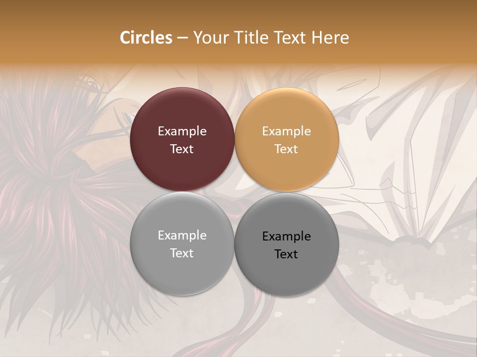 A Woman Laying In Bed With Her Head On The Pillow PowerPoint Template